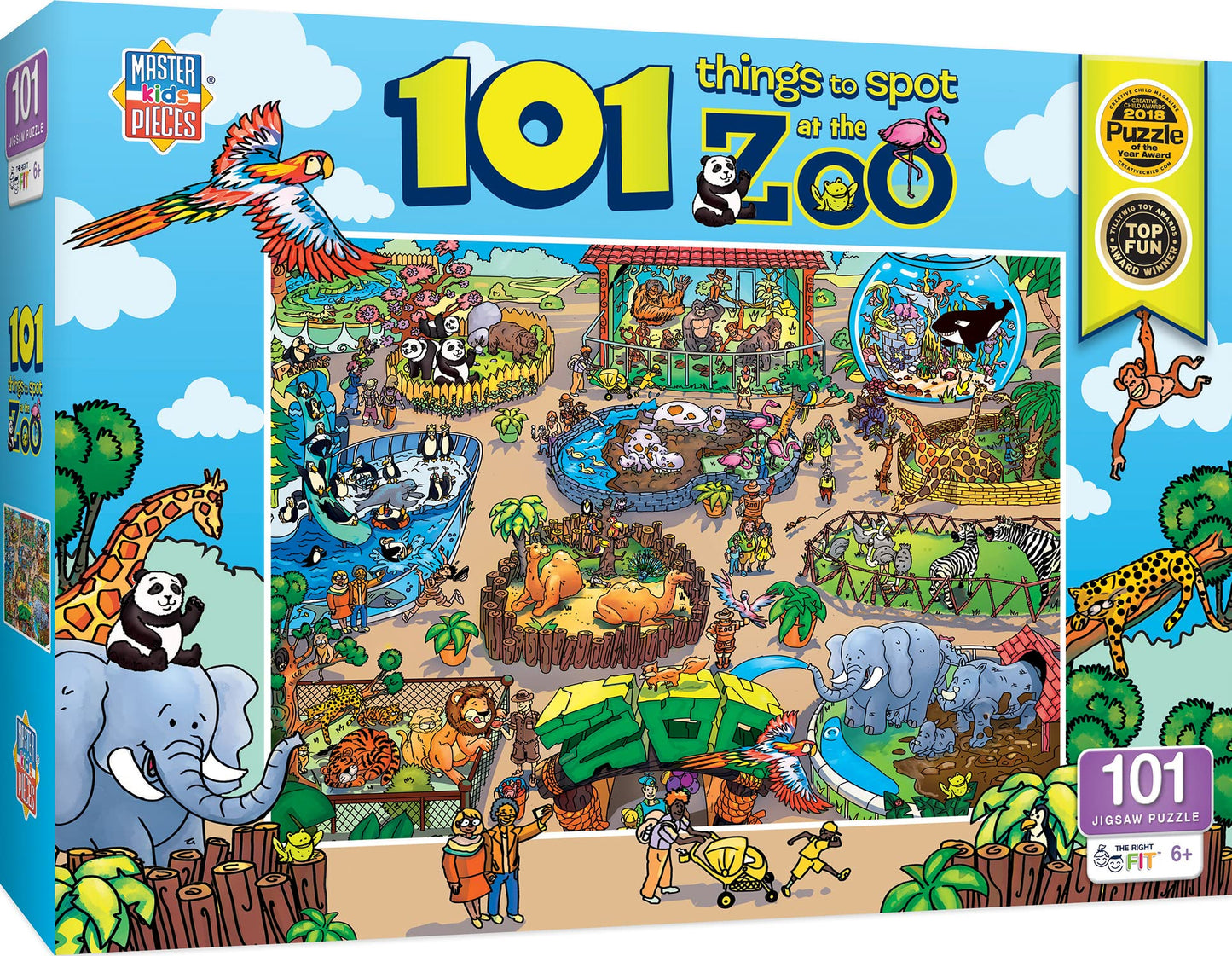 101 Things To Spot - At The Zoo