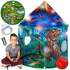 Dinosaur Pop Up Kids Play Tent By Toy To Enjoy Indoor & Outdoor, Boys & Girls Includes Remote Controlled Lights, Roar Sound Butt