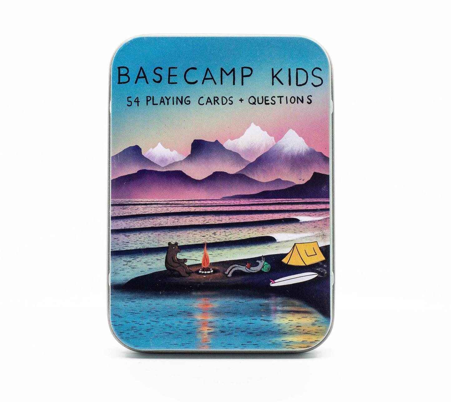 Basecamp Cards: Kids Edition Conversation Starters - 52+2 Family Friendly Unique Questions - Family Conversation Cards - Playing