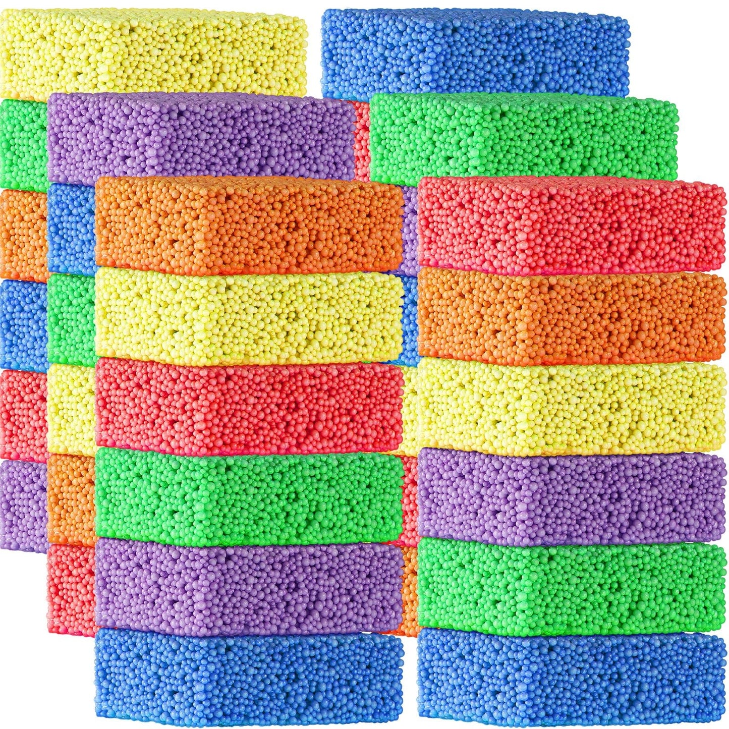 Shappy 36 Blocks Modeling Foam Clay For Kids Clay Foam Beads For Education Preschool Toys For Kids Develop Creativity Diy Art Crafts, 6 Colors