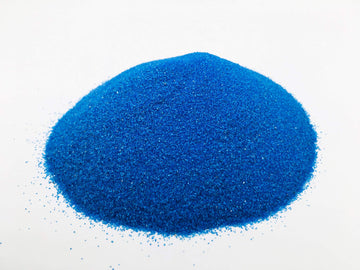 Blue Sand - Fine Sand for Zen Garden, Resin Incense Burner, Smudge Bowl, Ritual Incense, Cast Iron Cauldron, Unity Ceremony, Sen
