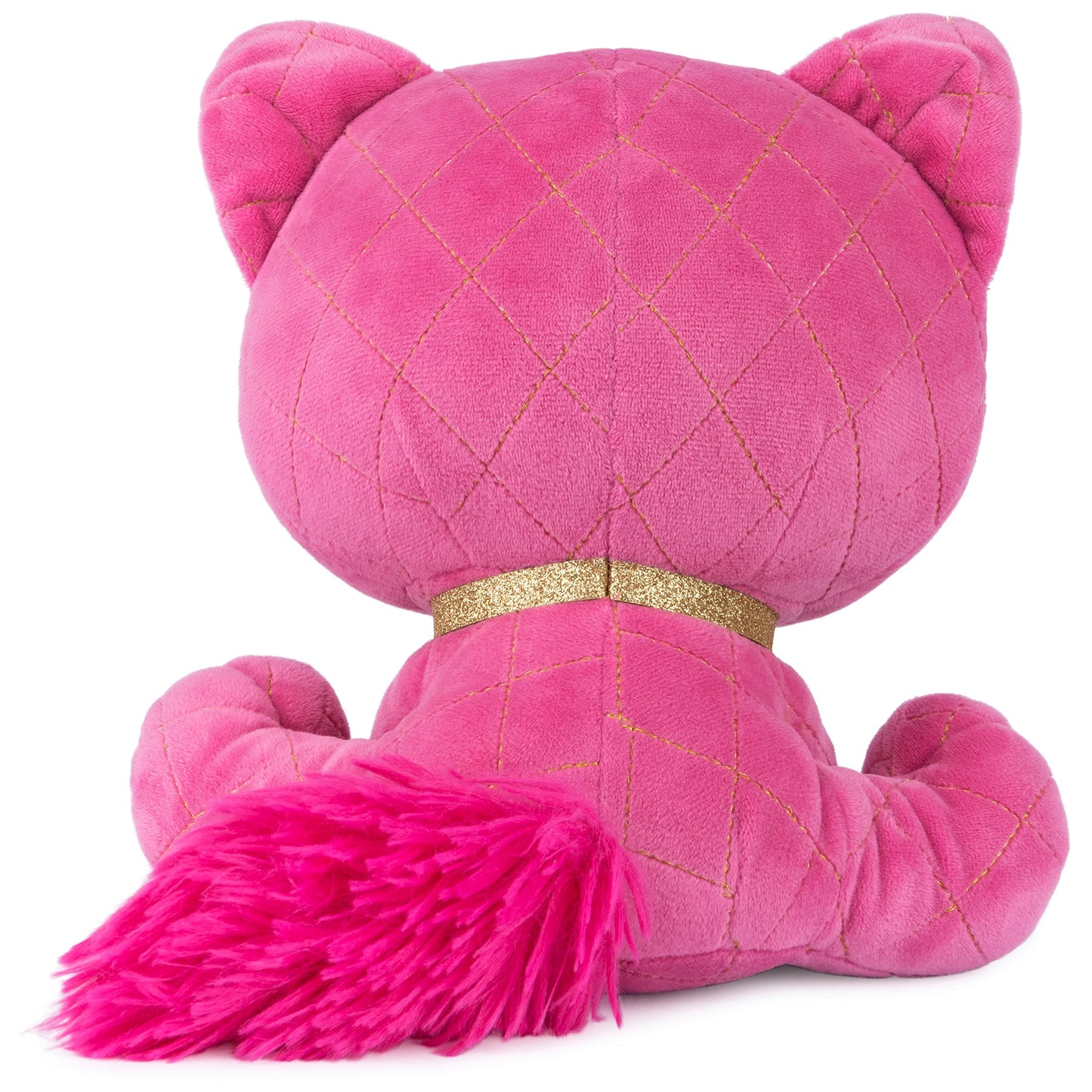 P.Lushes by GUND Madame Purrnel Premium Cat Stuffed Animal, Pink and Gold, 9” Plush Toy for Fashionable Pets
