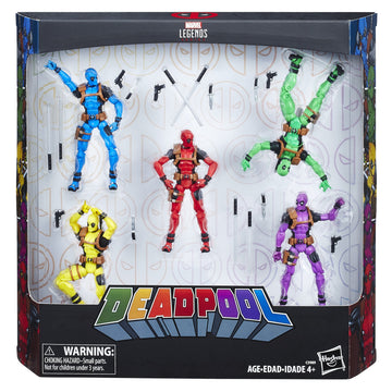 Marvel Legends Deadpools Rainbow Squad 5-Pack