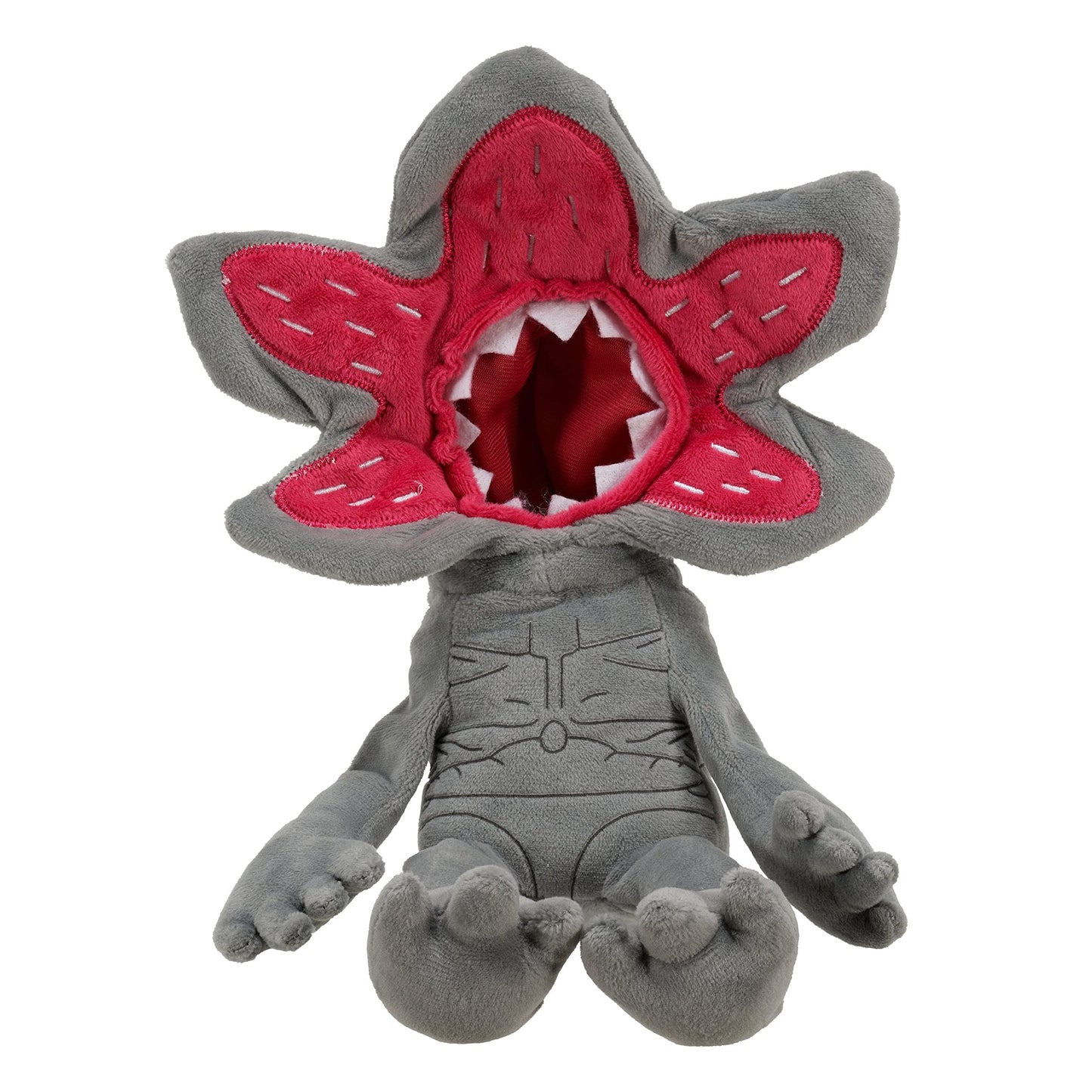 BANDAI NAMCO Stranger Things Demogorgon Plush, 8" Stylish Polyester Toy, Model 89071, 1 - Demogorgon Color