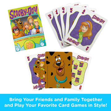 Aquarius Scooby Doo Playing Cards - Scooby Doo Themed Deck Of Cards For Your Favorite Card Games - Officially Licensed Scooby Do