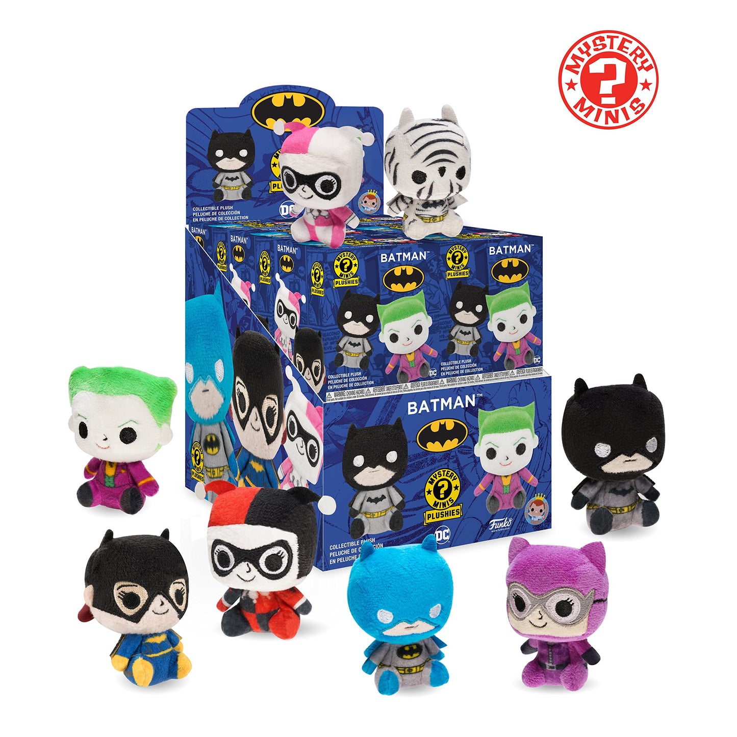 Funko Blind Box Plush: Dc - Batman (One Mystery Plush) Collectible Figure