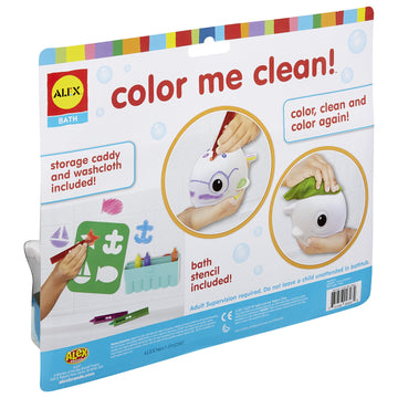 Alex Bath Color Me Clean, Multicolor Kids Bath Crayons