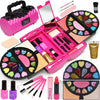 Kids Makeup Kit For Girl - 59 Pcs Real And Safe Make Up For Kids Girls, Washable Little Girls Makeup, Princess Toy Makeup Kit Fo