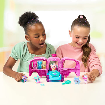 Magic Mixies Magic Potions Truck Playset - Transforms into Potion Shop, Includes 1 Exclusive Mixling, Multicolor, Model 14811