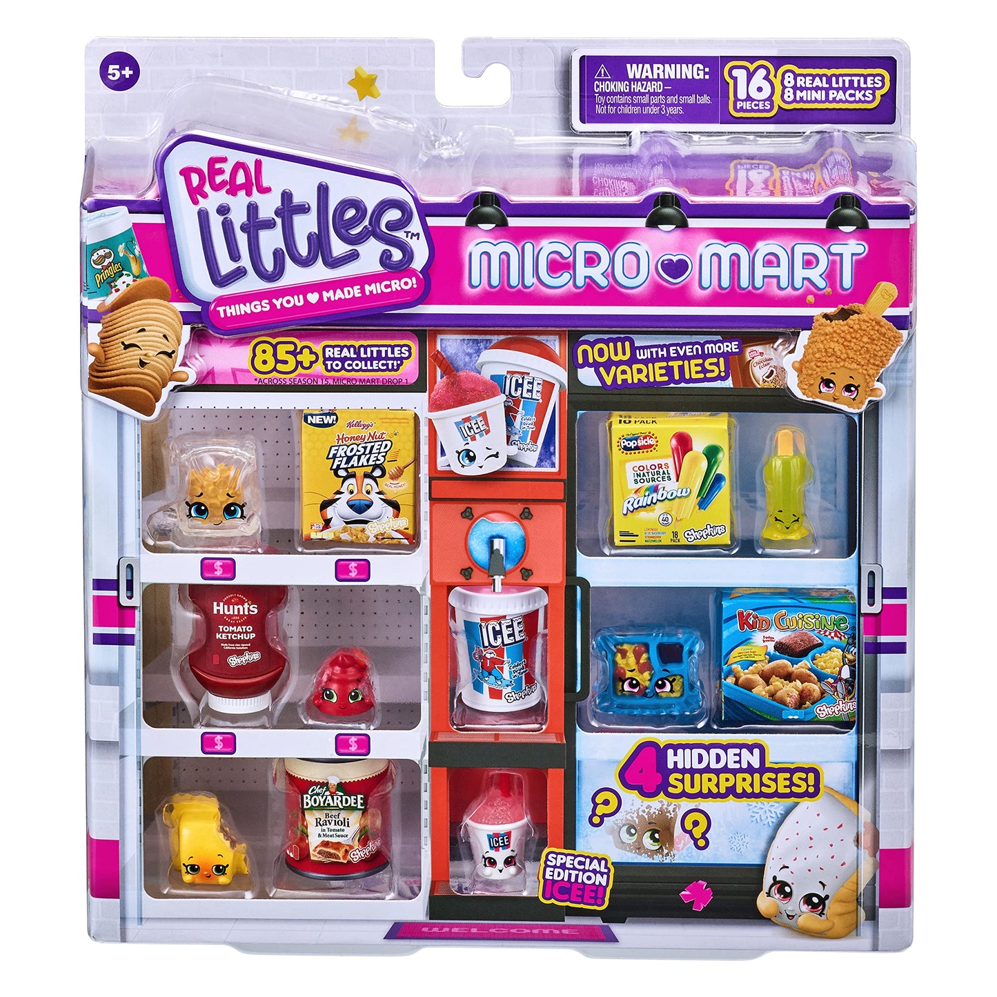 Shopkins Real Littles Collectors Pack 8 Real Littles Plus 8 Real Branded Mini Packs (16 Total Pieces) Style May Vary