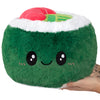 Squishable Mini Sushi Roll Plush Toy - Green, Soft Plush Material, Model 841024115352