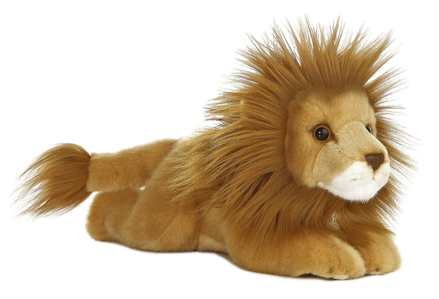 Aurora® Adorable Miyoni® Lion Stuffed Animal - Lifelike Detail - Cherished Companionship - Brown 11 Inches