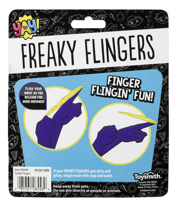 Freaky Flingers, Finger Flinging Fun, Prank Toy