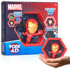 WOW! PODS 4D Marvel Iron Man Toys - Unique Connectable & Collectable Toy Figure Wall/Shelf Display Easter Basket Stuffers Iron Man Action Figure Marvel Toys & Gifts for Kids & mature-themed Collectors