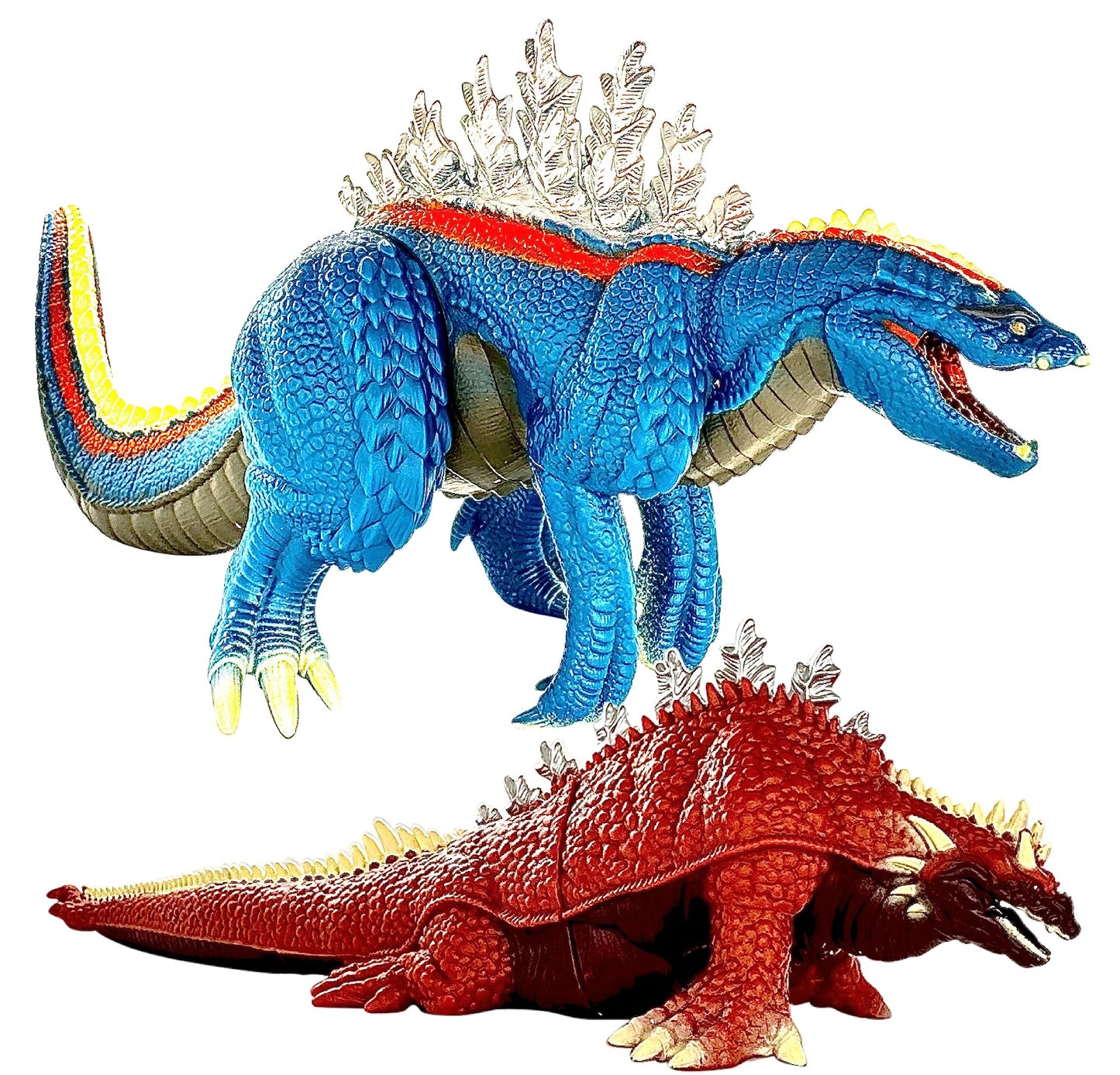 Twcare Set Of 2 Godzilla Terrestris & Amphibia Singular Point Continuity Toys, Reiwa Era Action Figures 13'' Head To Tail, Movie