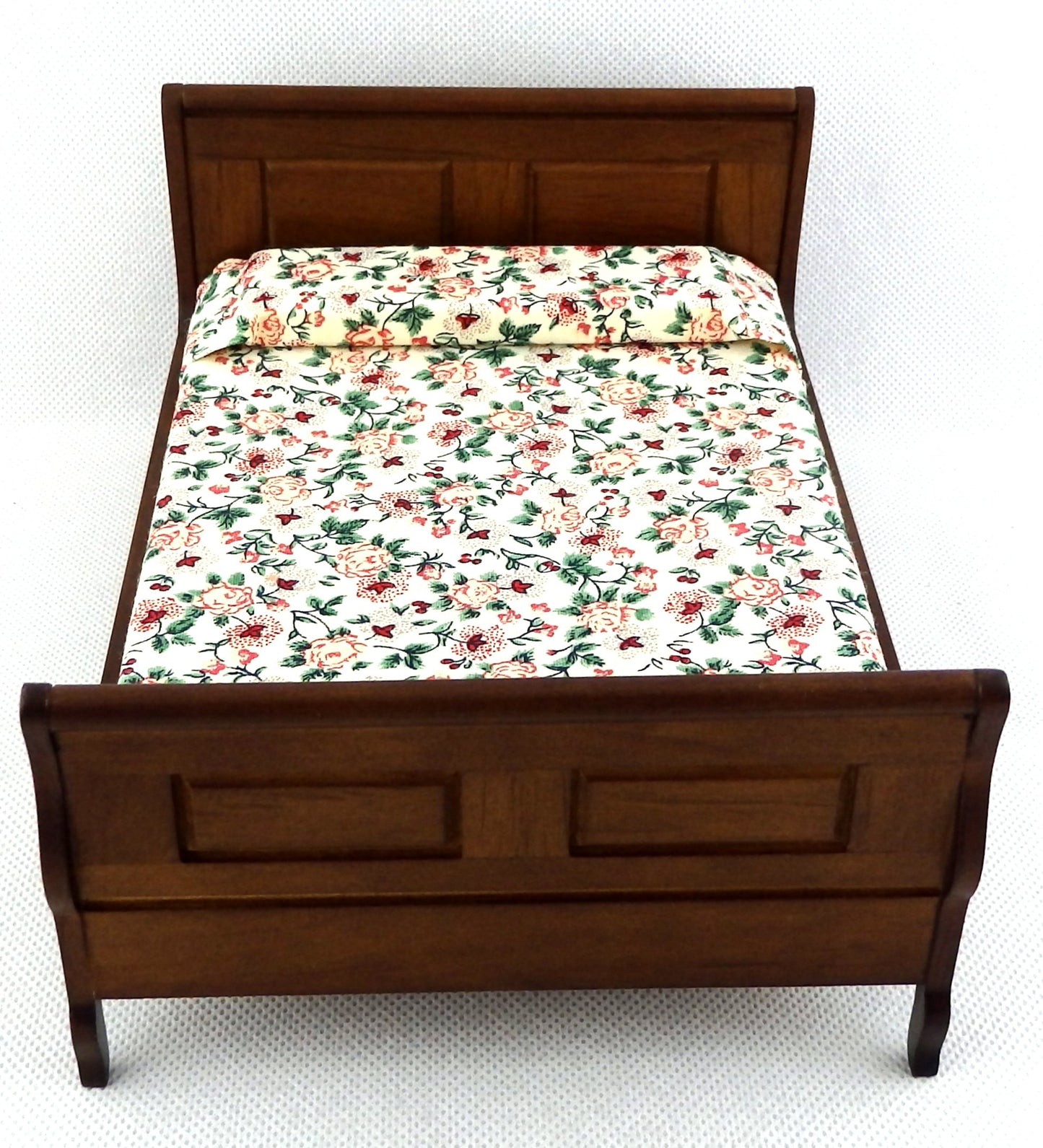 Dollhouse Miniature Davis Sleigh Bed