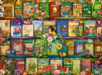 Buffalo Games - Aimee Stewart - Vintage Summer Books - 1000 Piece Jigsaw Puzzle For Adults -Challenging Puzzle Perfect For Game Nights - Finished Size Is 26.75 X 19.75