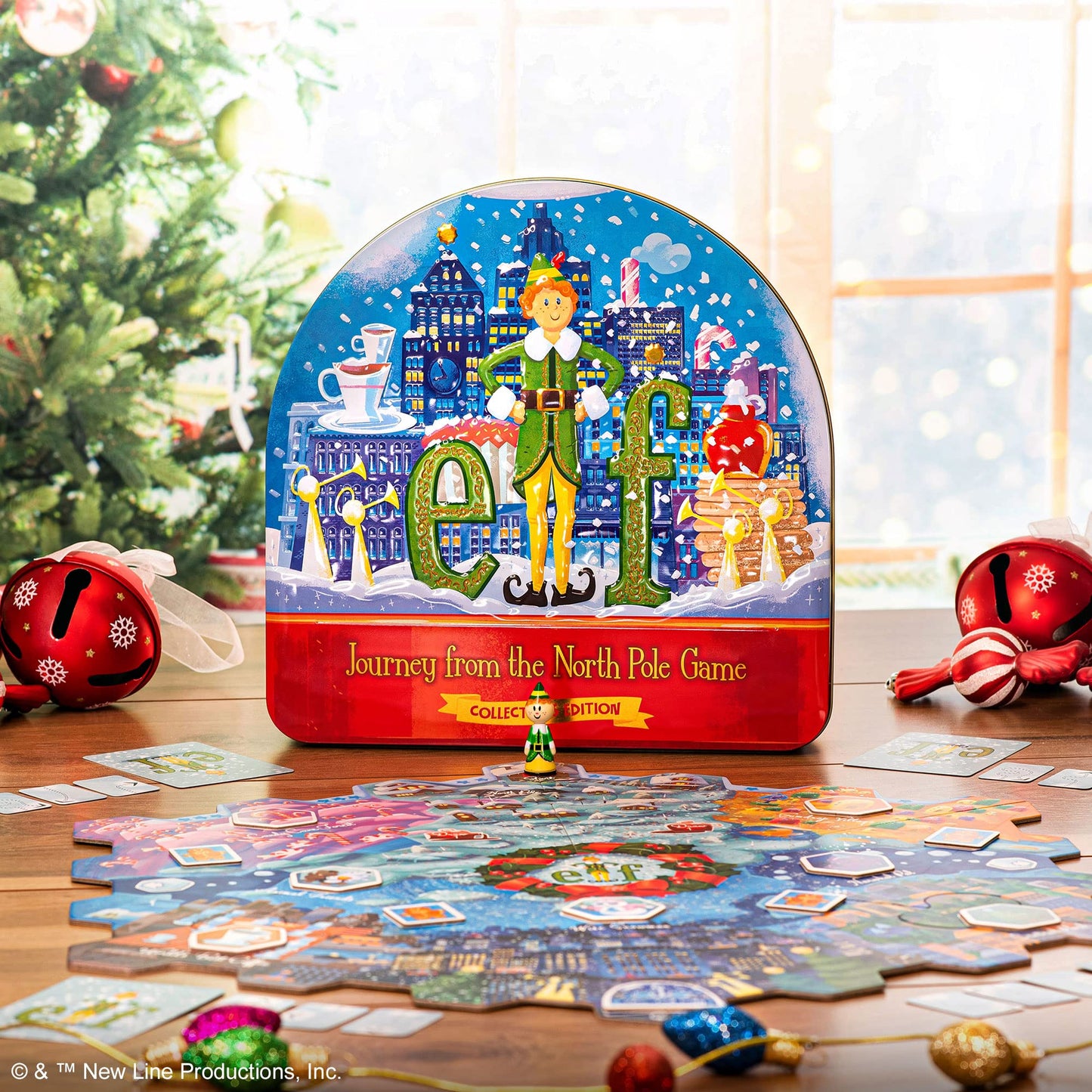 Elf Journey From The North Pole Game - Collector'S Edition