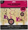 Swirl Dec | Sweet Sixteen Collection | Birthday