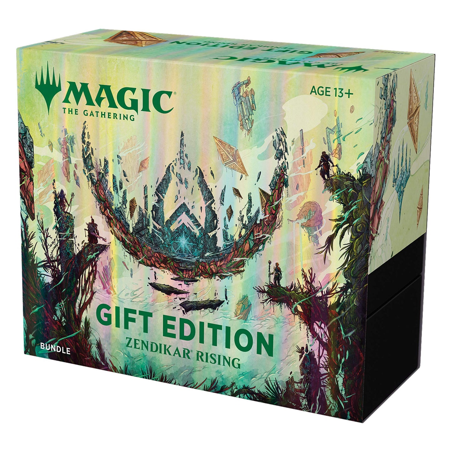 Magic: The Gathering Zendikar Rising Gift Bundle | 10 Draft Booster Packs | 1 Collector Booster | Accessories