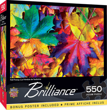 Fall Frenzy 550 Piece Jigsaw Puzzle