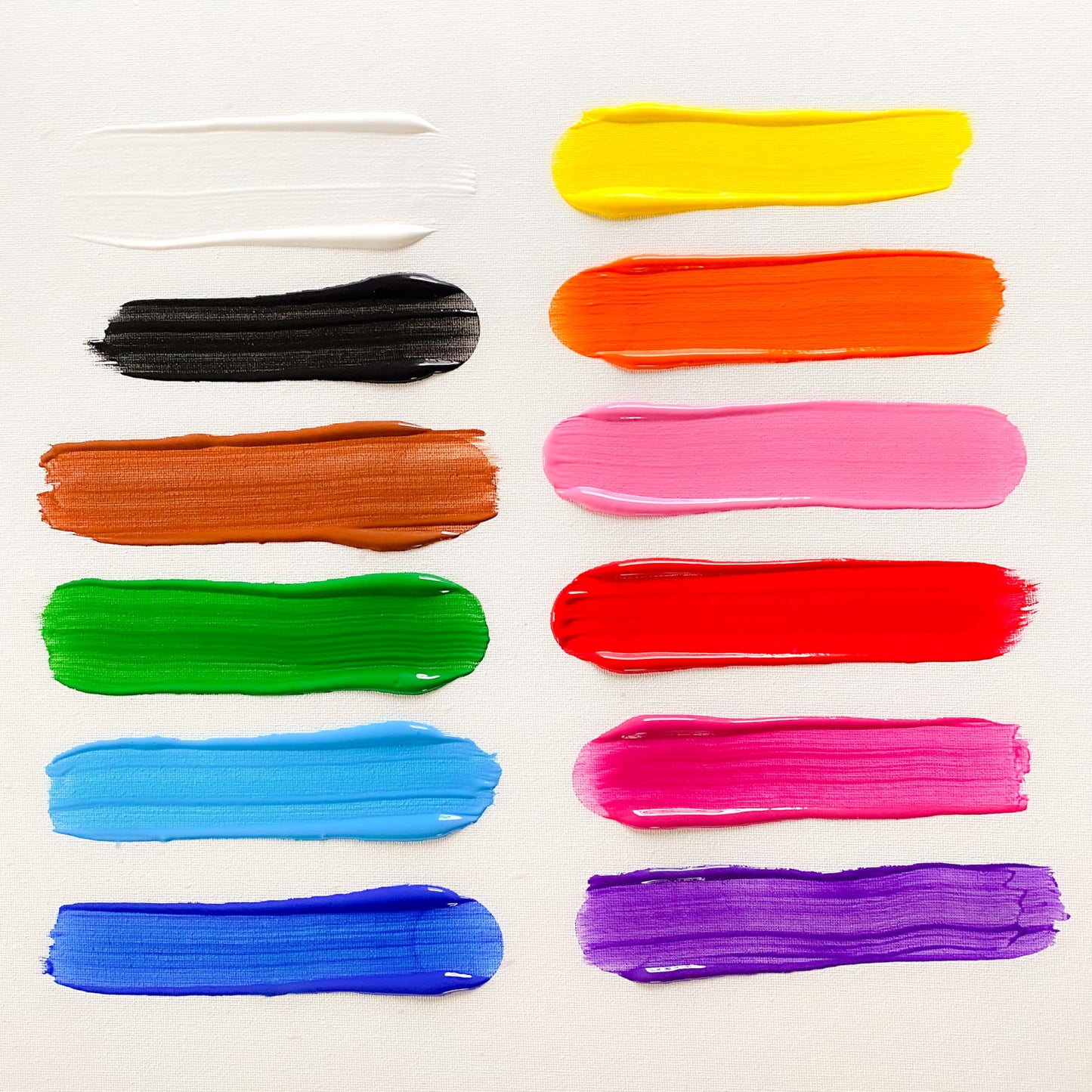 Milo Tempera Paint Set Of 12 Colors | 8 Oz Bottles | Made In The Usa | Washable And Non-Toxic Art & Craft Poster Primary Paints