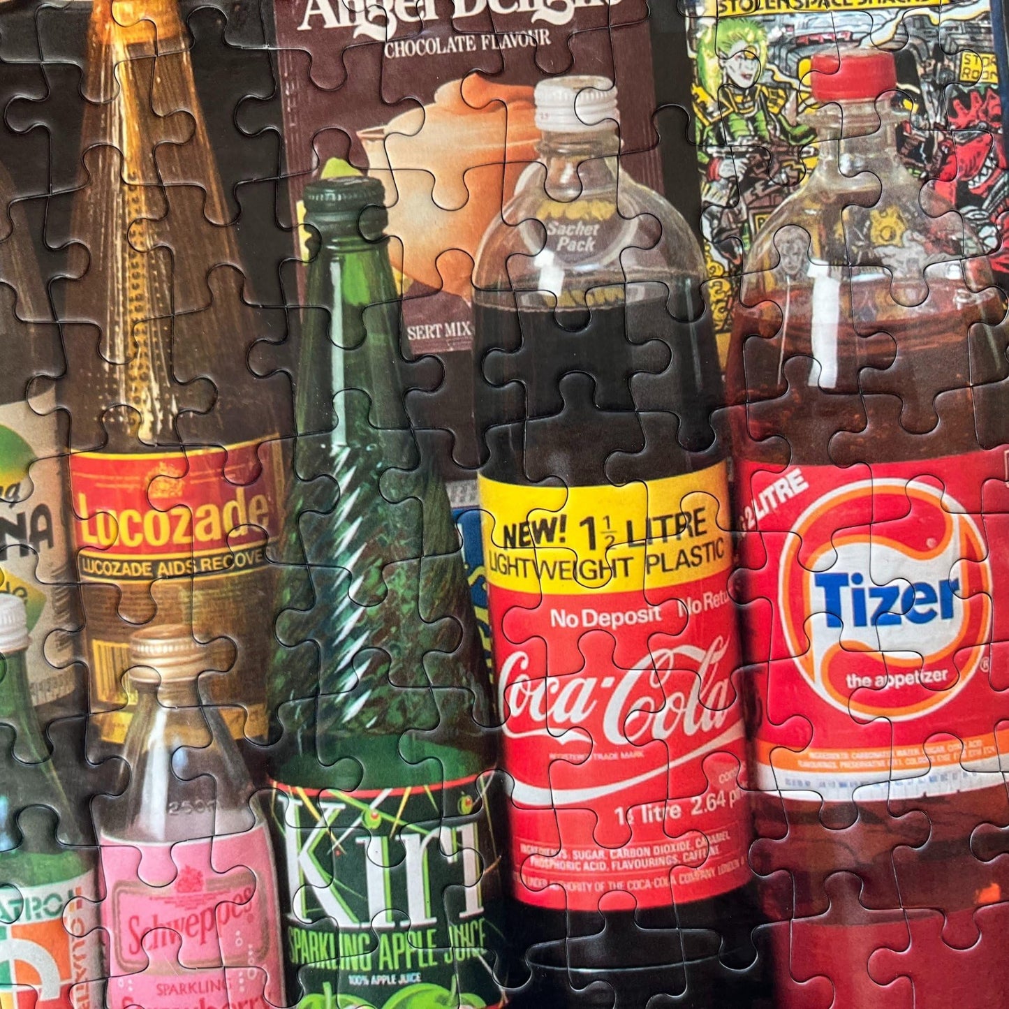 1980S Shopping Basket 1000 Piece Jigsaw Puzzle | Sustainable Puzzle For Adults | Premium 100% Recycled Board | Great Gift For Adults | Gibsons Games