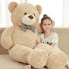 Poutmac Big Teddy Bear 55 Inches Giant Soft Stuffed Animals Cute Plush Toy For Girlfriend Women Kids For Valentine'S Christmas B