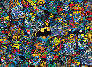 Clementoni Batman Impossible Jigsaw Puzzle, 1000 Pieces, Made In Italy, Adults’ Puzzles, 39575