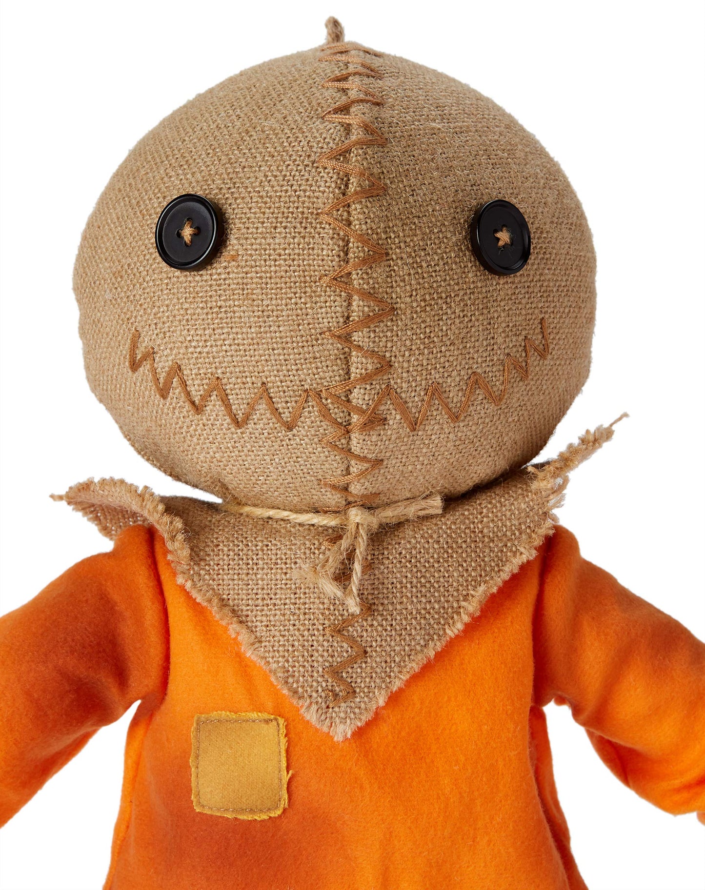 Spirit Halloween Trick R’ Treat Sam Plush | Officially Licensed | Horror Décor | Halloween Decoration | Indoor Decor