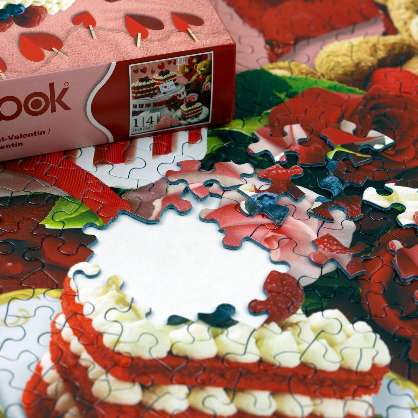 Springbok Valentines Day 500 Piece Jigsaw Puzzle For Adults And Families - Greaty Family Game Night Activity - Unique Precision