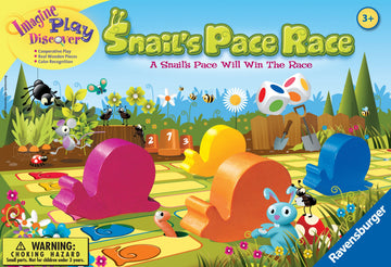 Ravensburger Snail'S Pace Race Game For Age 3 & Up - Quick Children'S Racing Game Where Everyone Wins! , Gold