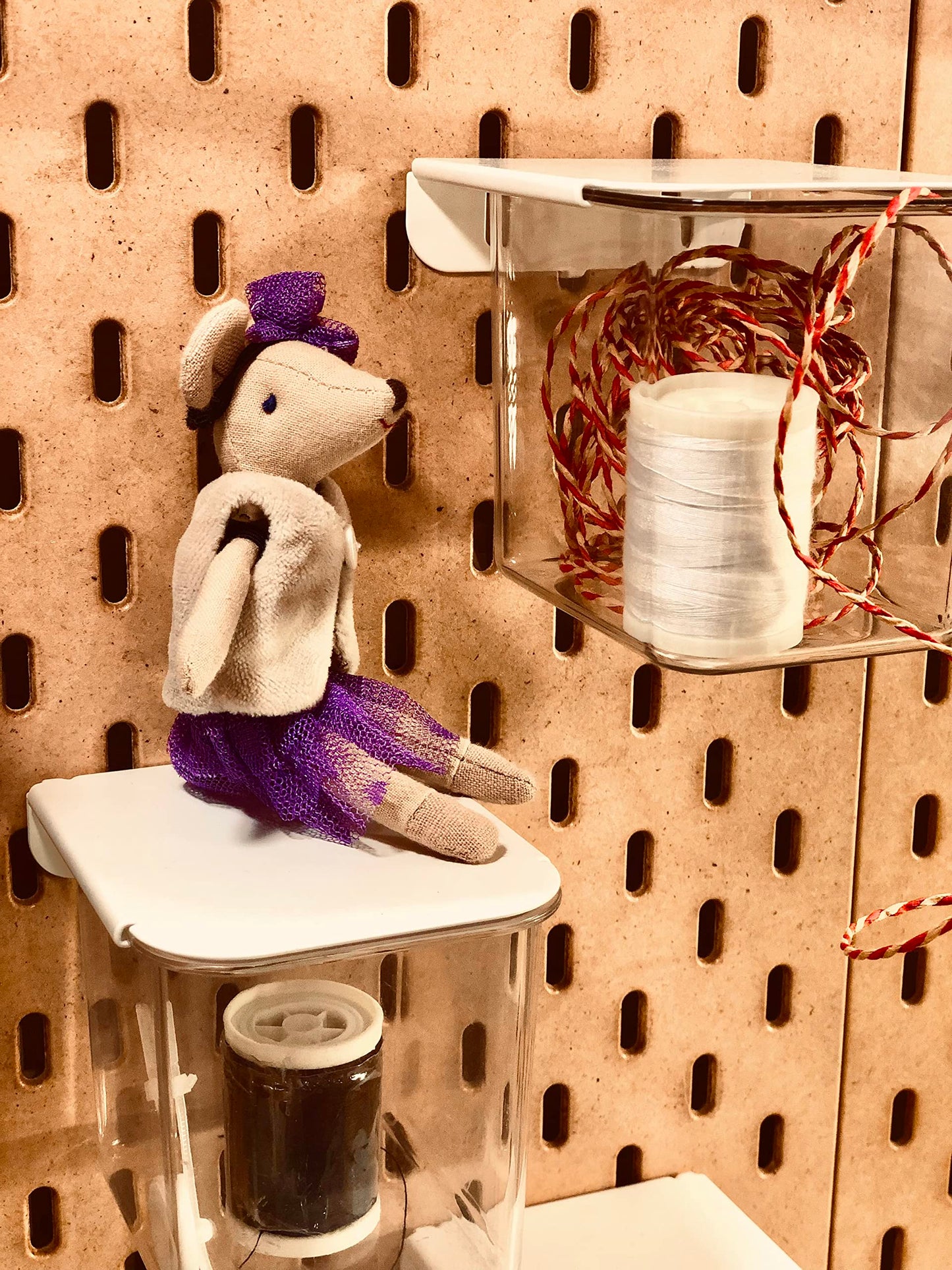 Levlovs Mouse And The Mushroom In A Leaf Bed Mouse Doll Christmas Mouse In A Box Sister Mouse In Matchbox Linen Doll