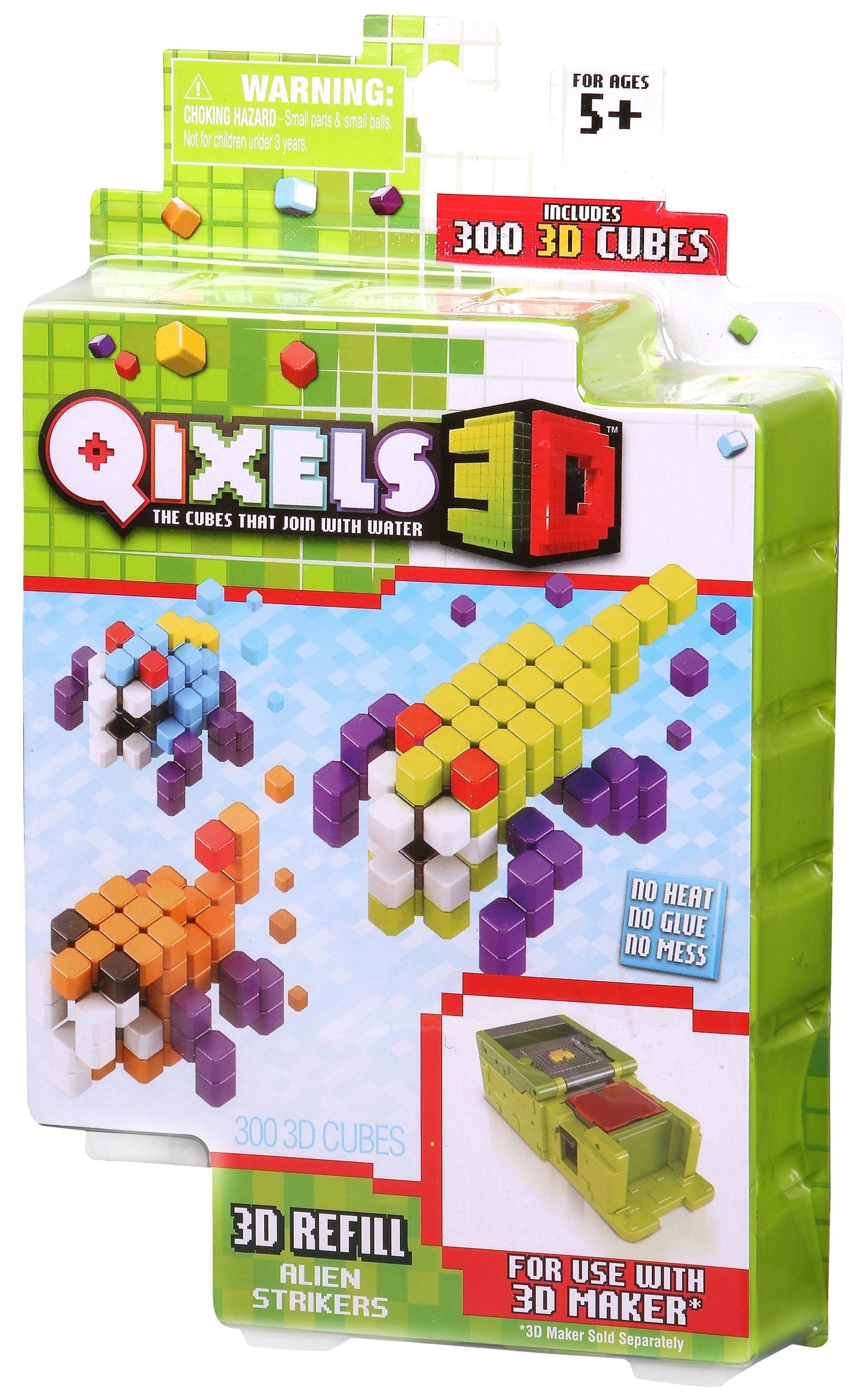 Qixels 3D Refill - Alien Strikers