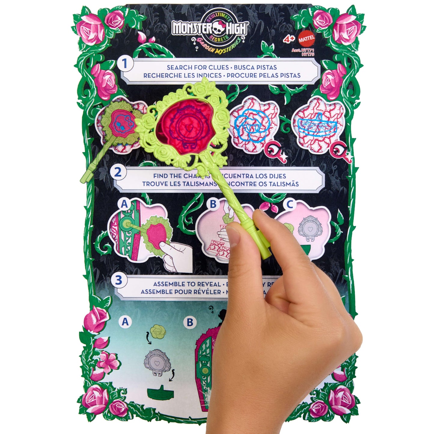 Monster High Skulltimate Secrets Doll & Accessories Set, Garden Mysteries Venus Mcflytrap With Reveal Closet & 19+ Tea Party Sur