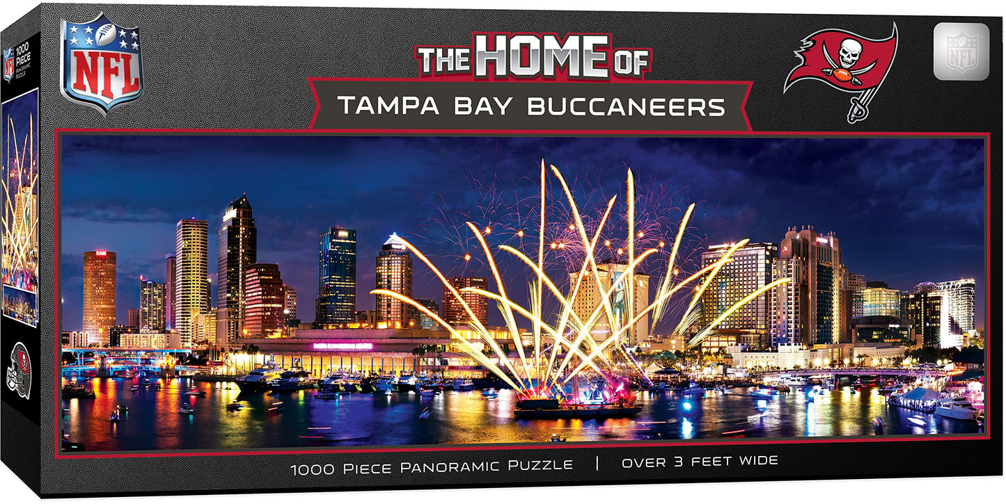 Tampa Bay Buccaneers 1000Pc Panoramic Stadium View