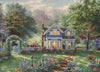 Ceaco 1000 Piece Jigsaw Puzzle - Thomas Kinkade Springtime Memories - Multicolor Cardboard Model 3310-106