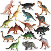Boley Monster (15-Pack) Large 7' Toy Dinosaurs Set - Enormous Variety Of Authentic Type Plastic Dinosaurs - Great As Dinosaur Party Supplies, Birthday Party Favors, And More
