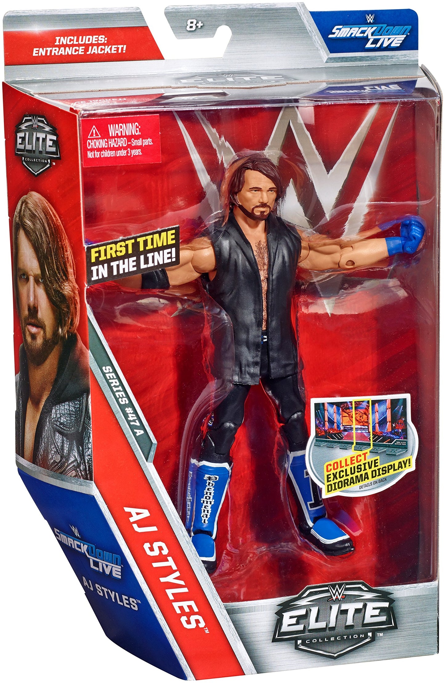 Wwe Elite Collection Aj Styles Action Figure