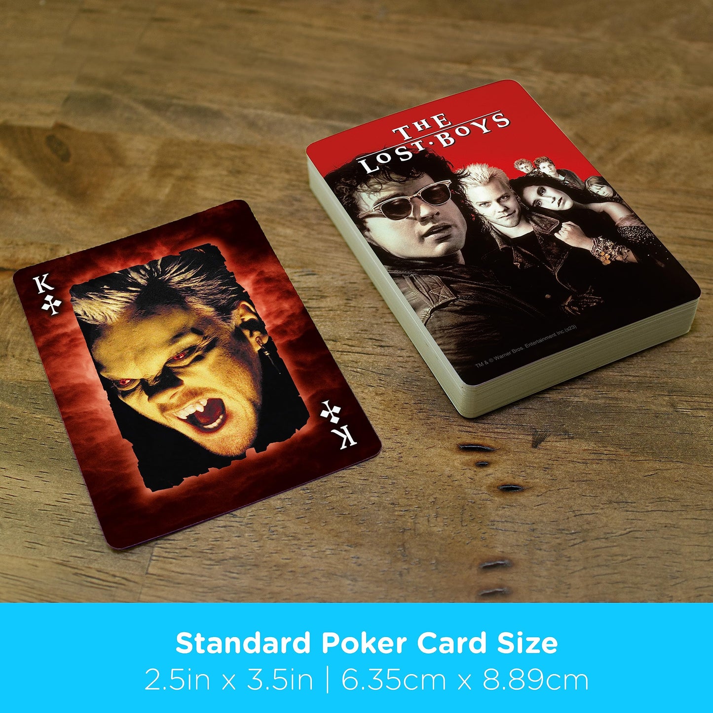 Aquarius Lost Boys Playing Cards - Lost Boys Movie Themed Deck Of Cards For Your Favorite Card Games - Officially Licensed Lost Boys Merchandise & Collectibles 2.5 X 3.5