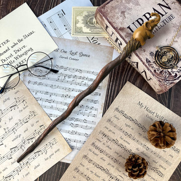 Winsence Magic Witch Wizard Witchcraft Sorcerer Wand For Collectible Magical Toy Wands (Elephant)