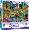 Baby Fanatics MasterPieces 1000 Piece Jigsaw Puzzle for Adults, Family, Or Kids - Hillside Cottage - 19.25x26.75