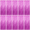10 Pack Foil Curtain Backdrop Metallic Tinsel Foil Fringe Curtains Photo Booth Props for Birthday Wedding Engagement Baby Shower