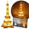 Funpola Led 3D Puzzle Eiffel Tower Building Model - 3D Architecture Building Model - Landmark Of Paris At Night - 3D Acrylic Puz