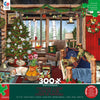 Ceaco Christmas Lodge 300 Piece Jigsaw Puzzle - Cardboard, 24 x 18 inches, White, Model 2258-13