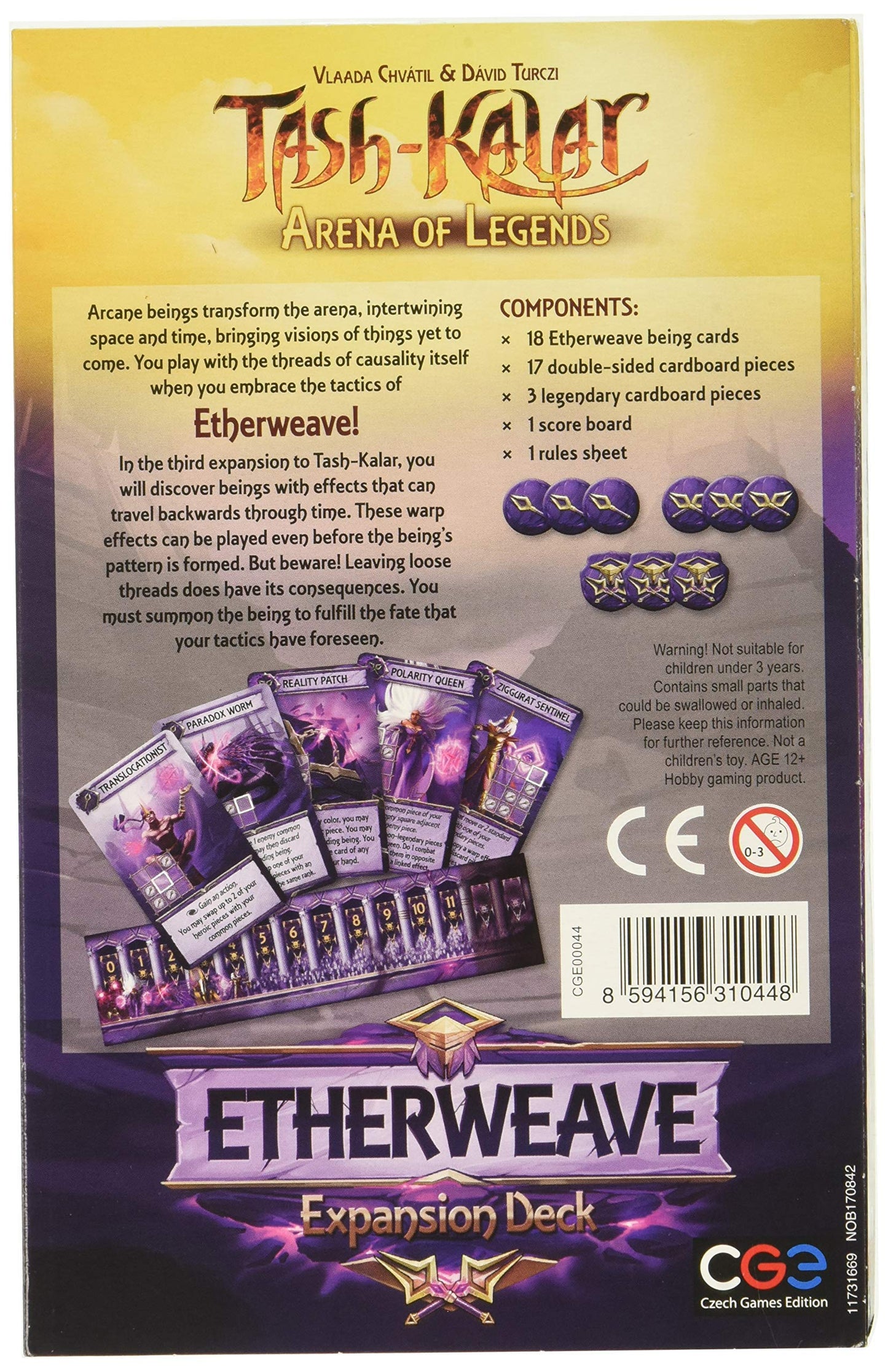 Czech Games Cge Edition Tash-Kalar: Arena Of Legends: Etherweave