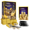 National Geographic Fool’S Gold Dig Kit – 12 Gold Bar Dig Bricks With 2-3 Pyrite Specimens Inside, Party Favors With 12 Excavation Tool Sets, Great Stem Toy Stocking Stuffer For Boys & Girls