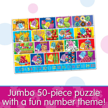 The Learning Journey: Jumbo Floor Puzzles - Numbers - Floor Puzzles For Kids Ages 3-5 - Award Winning Educational Toys