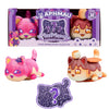 Aphmau 6” MeeMeow Plush 3-Pack - Carnival Treats Surprise Box, 5.5" Multi-Colored, Includes 2 Sparkle + 1 Exclusive Mystery Spark