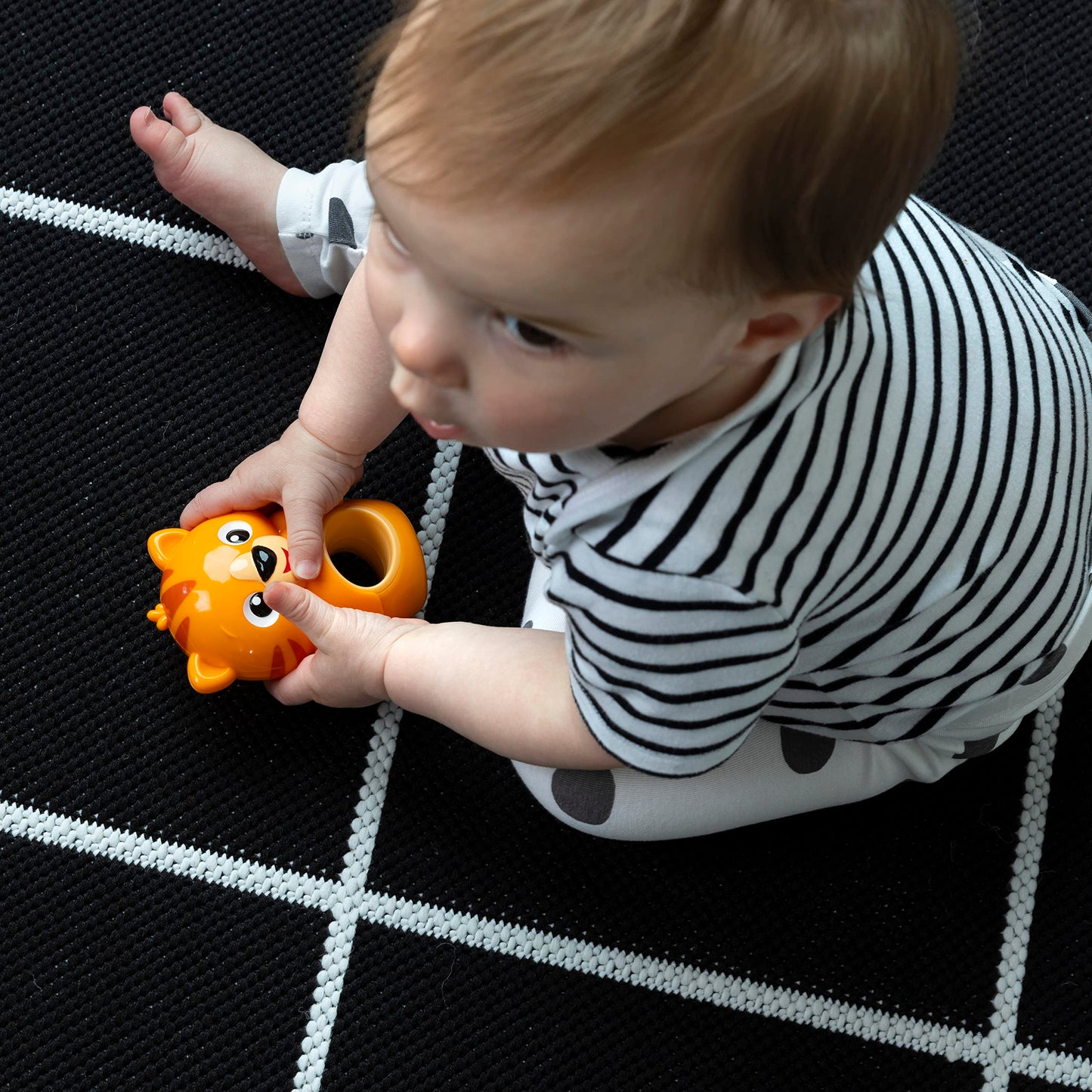 Baby Einstein Teether Toy - Tinker Teethe & Wobble, BPA Free, for Infants 3 Months+, Model 16706